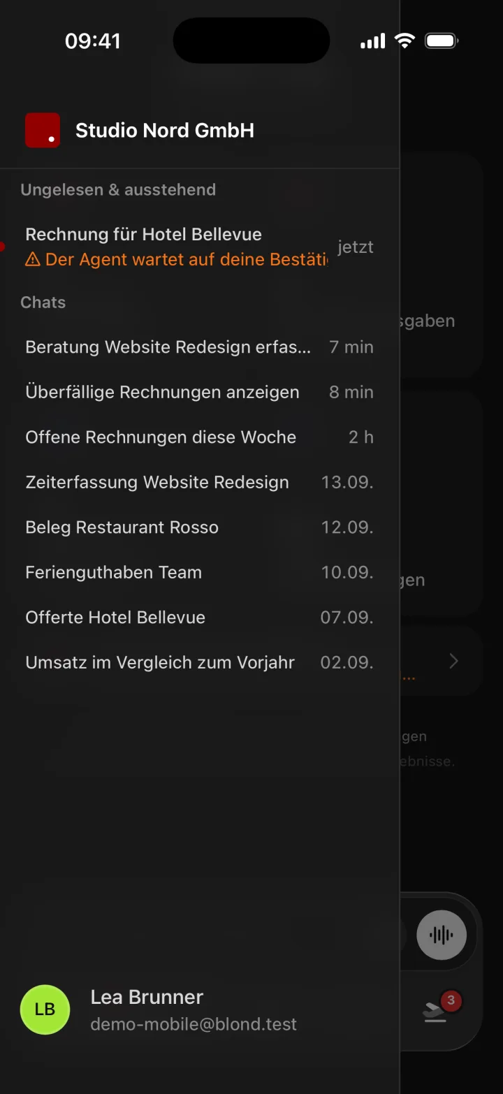 Der Chat läuft weiter