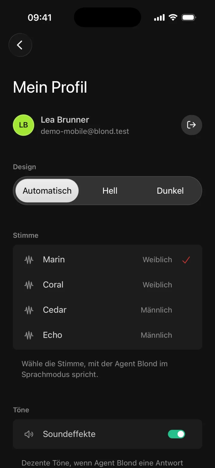 Deine Stimme, dein Design