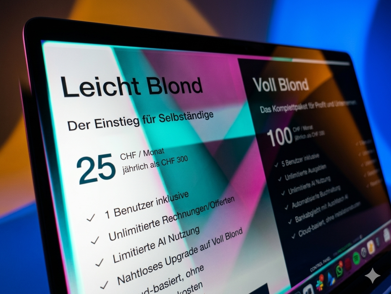 Das neue Leicht Blond Abo